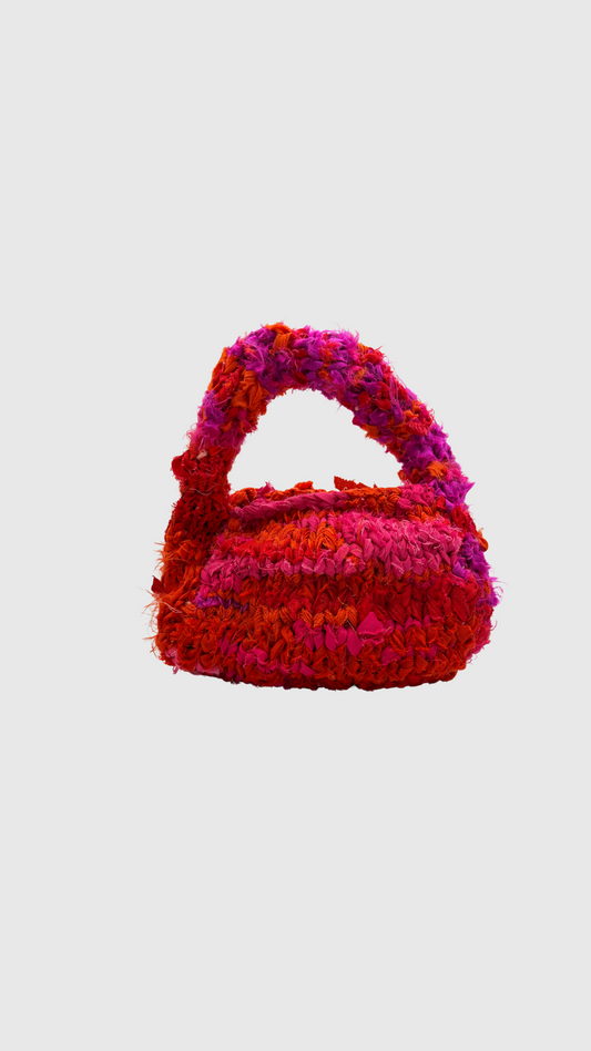 Knitted Mini Bag - Hot To Trot